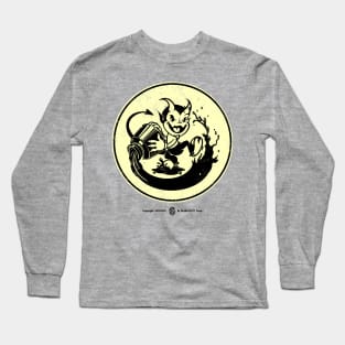 Retro Vintage Out of the Inkwell Devil Long Sleeve T-Shirt